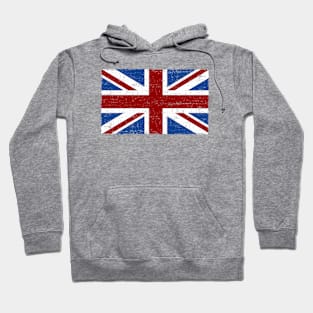 Union Jack Flag (weared) Hoodie